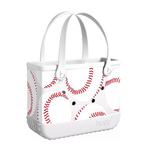 BOGG Bitty Bogg Bag "Rounding Third" Limited Edition Baseball Tote and Clear Bag